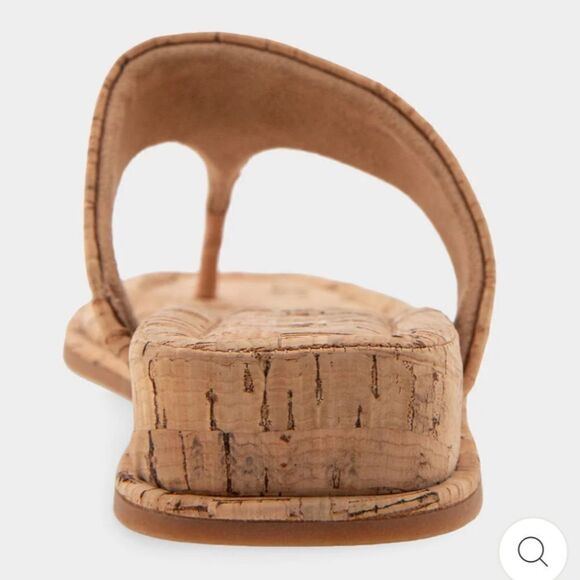 Aerosoles Barry, Women's Thong Mini Wedge Sandal in Cork, 9.5 - Picture 4 of 12